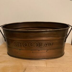 Vintage-Style Metal Basket/Bin Storage or Organization